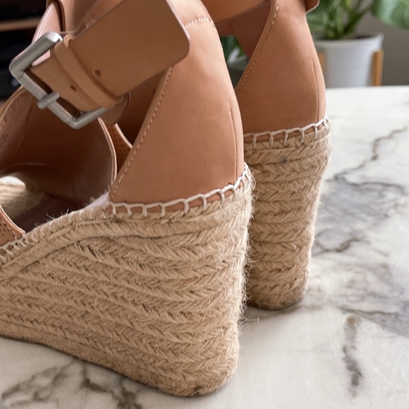 Marc Fisher Perforated Espradille Wedge - Picture 7 of 7